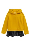 Tucker + Tate Kids' Animal Ear Hoodie In Yellow Nugget