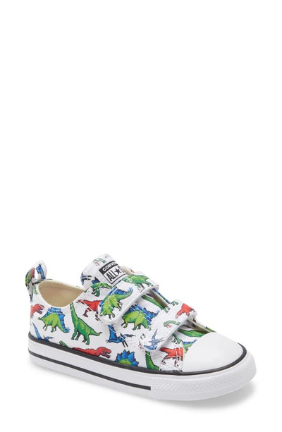 Converse Babies' Toddler Girls Butterfly Easy-on Chuck Taylor All Star Casual Sneakers From Finish Line In White/multi