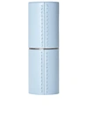 La Bouche Rouge Refillable Fine Leather Case In Blue