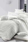 Melange Home Full/queen Belle Embroidered Duvet Set In White