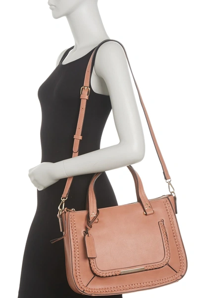 Sole Society Dayla Whipstitch Crossbody Bag In Canyon ModeSens