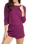 Honeydew Intimates Intimates Sneak Peak Sleep Shirt In Merlot
