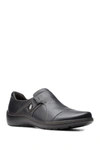 Clarks Collection Women's Cora Poppy Shoes Women's Shoes In Black Tumb