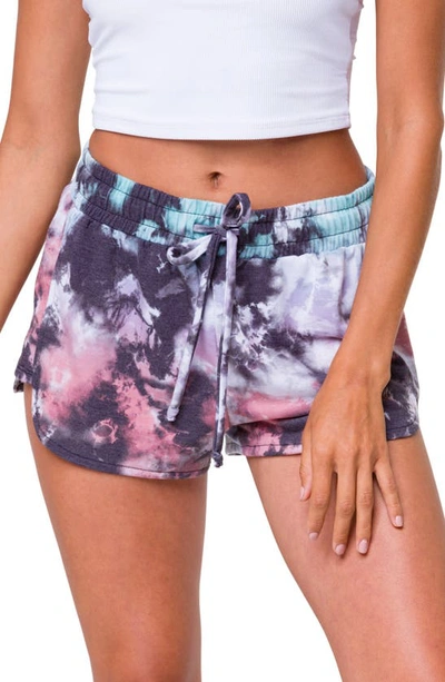 Onzie Divine French Terry Lounge Shorts In True Romance