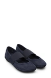 Camper Right Nina Leather Ballerina Flat In Navy