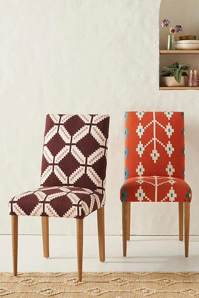 Anthropologie Rug-upholstered Zadie Dining Chair In Assorted