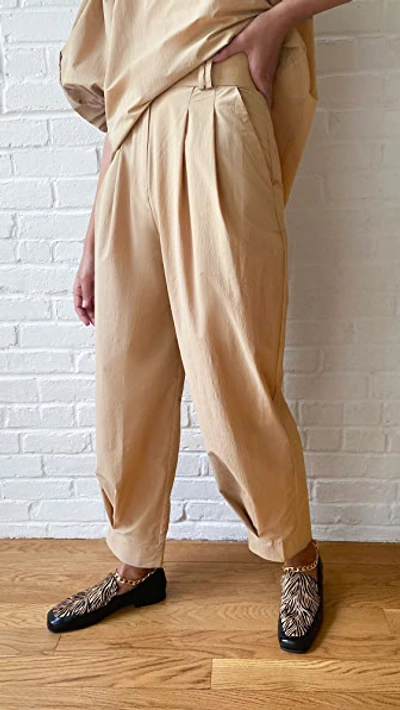 Aje Vellum Trousers In Willow