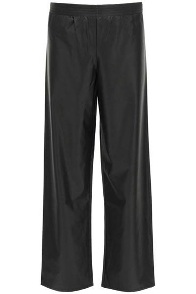Raf Simons Wide Trousers With Elastic In Black