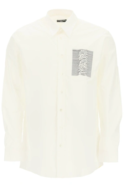 Raf Simons Joy Division Shirt In White