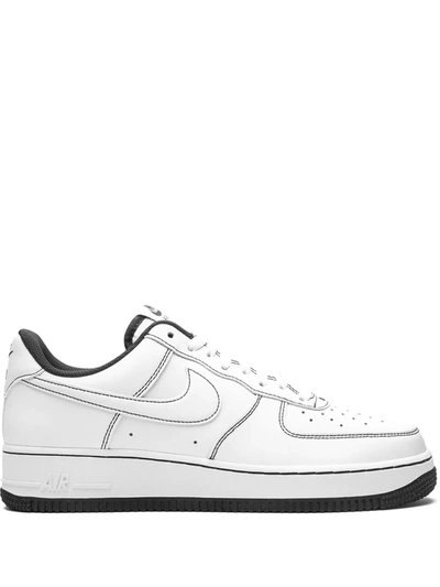 Nike Men's Air Force 1 '07 Lace Up Sneakers In White/black