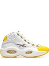 Reebok Question Mid Basketball Shoes In White