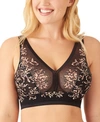 Wacoal Women's Net Effect Soft Cup Bra 810340 In Black Leopard