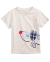 FIRST IMPRESSIONS BABY BOYS DOG GRAPHIC T-SHIRT, CREATED FOR MACY'S