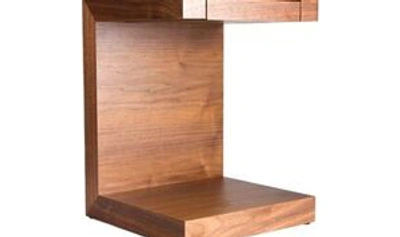 Moe's Home Collection Zio Sidetable Walnut In Brown