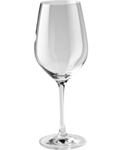 Zwilling Predicat Burgundy White 6 Piece Glass Set, 13.6 oz In Clear