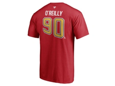 Authentic Nhl Apparel St. Louis Blues Men's Special Edition Name And Number Player T-shirt - Ryan O'reilly In Red