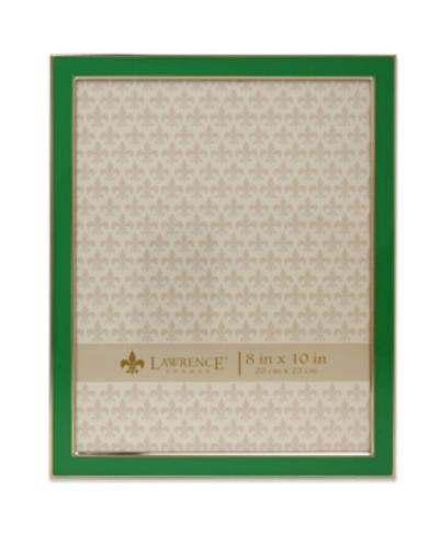 Lawrence Frames Metal And Enamel Picture Frame, 8" X 10" In Green