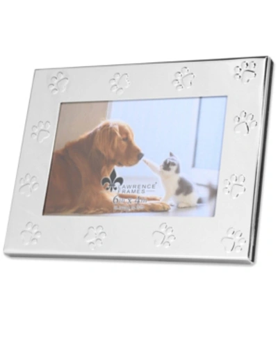 Lawrence Frames Metal Dog Or Cat Picture Frame In Silver-tone