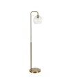 Hudson & Canal Harrison Arc Floor Lamp In Gold-tone