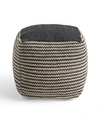 NOBLE HOUSE LONYN BOHO OTTOMAN POUF