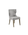 Madison Park Carson Dining Chair In Light Gray