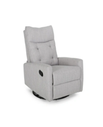 Noble House Woodglen Recliner In Grey