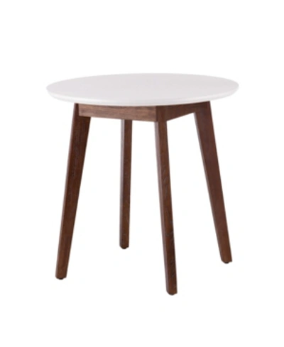 Southern Enterprises Oden Table In White