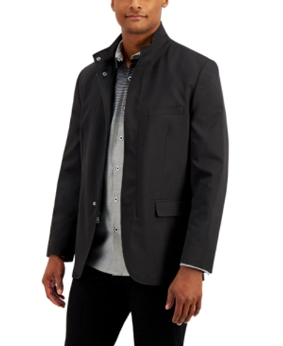 Alfani Men's Hybrid Sportcoat, Created For Macy's In Jet Black