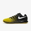 Nike Court Air Zoom Vapor X Menâs Hard Court Tennis Shoe In Black,speed Yellow,white