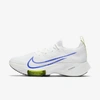 Nike Air Zoom Tempo Next% Men's Road Running Shoes In White,volt,black,racer Blue