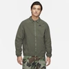 Nike Sb Skate Jacket In Cargo Khaki,black