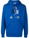 ISABEL MARANT LOGO-PRINT HOODIE