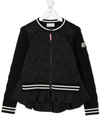 MONCLER RUFFLE-TRIMMED JACKET