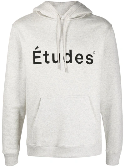 ETUDES STUDIO LOGO-PRINT HOODIE