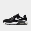 Nike Women's Air Max Excee Casual Sneakers From Finish Line In Black/dark Grey/white