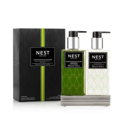 Nest New York Lemongrass & And Ginger Liquid Soap & And Hand Lotion Set