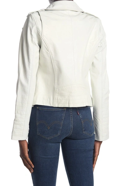 Bb Dakota Hello Moto Jacket In White