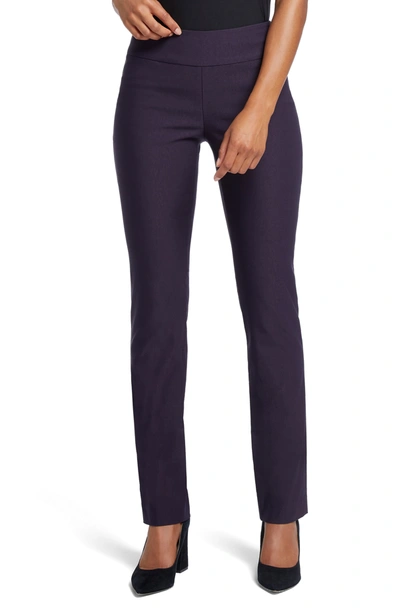 Nic + Zoe Wonderstretch Straight Leg Pants In Nightshade