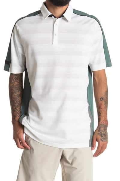 Adidas Golf Sport Style Polo Shirt In Teceme/whi