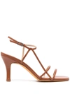 MARYAM NASSIR ZADEH IRENE STRAPPY LEATHER SANDALS