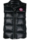 Canada Goose Cypress Quilted Recycled Ripstop Down Vest In Black
