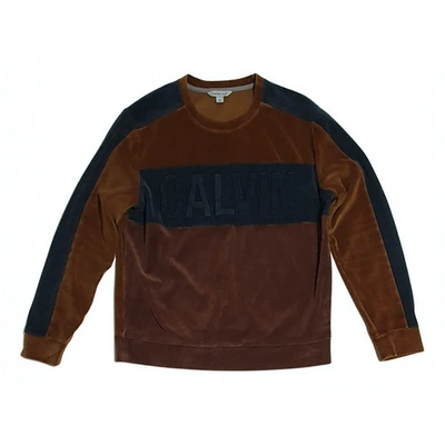Pre-owned Calvin Klein Sweatshirt In Multicolour