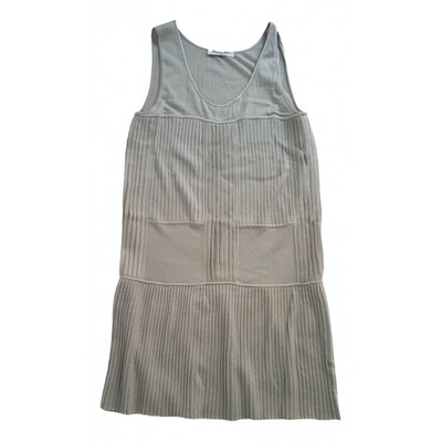Pre-owned Dior Mid-length Dress In Grey