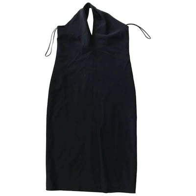 Pre-owned Ralph Lauren Wool Mid-length Dress In Blue