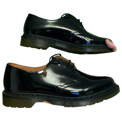 Pre-owned Dr. Martens' 3989 (brogue) Black Patent Leather Lace Ups