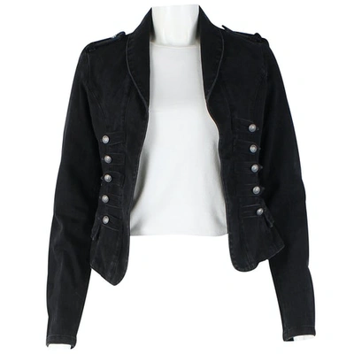 Pre-owned Zadig & Voltaire Black Cotton Jacket