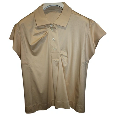 Pre-owned Lemaire Beige Cotton Top