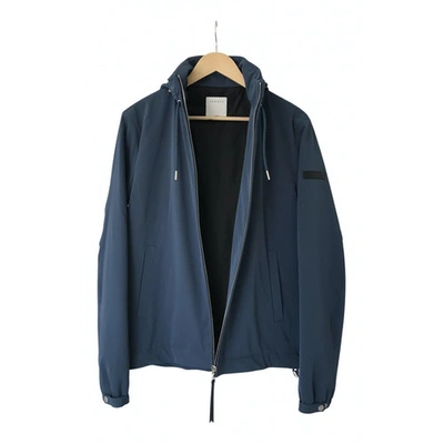 Pre-owned Sandro Blue Jacket