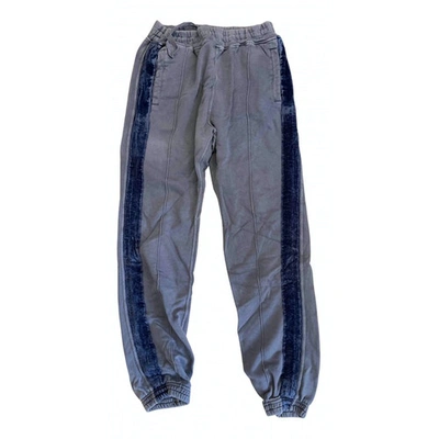 Pre-owned Haider Ackermann Trousers In Purple