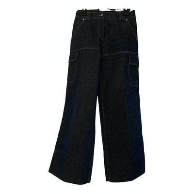 Pre-owned Louis Vuitton Large Jeans In Navy